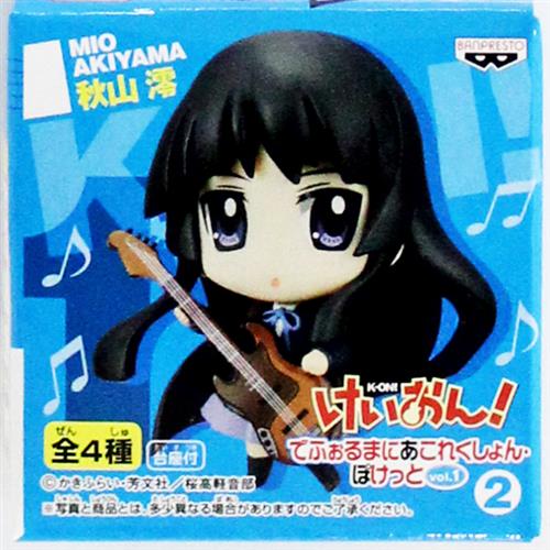 けいおん!! でふぉるまにあこれくしょん・ぽけっと Vol.1 秋山澪 ケイオン02デフォルマニアコレクションポケットボリューム01アキ ...