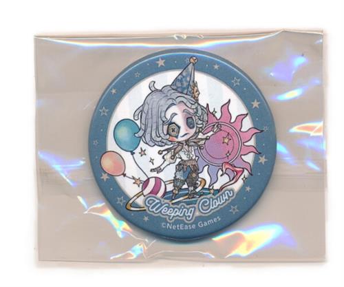Identity V 第五人格×SWEETS PARADISE 7周年Anniversary Cafe ミニキャラトレーディング缶バッジ 泣きピエロ(ジョーカー)