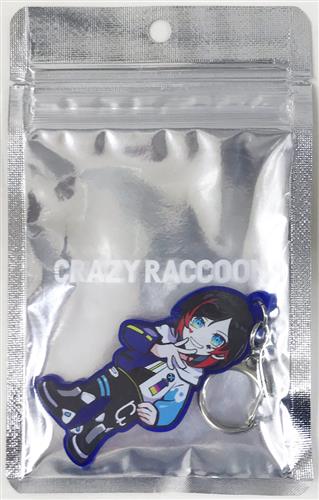 Crazy Raccoon URUCA COLOR KEYCHAIN うるか