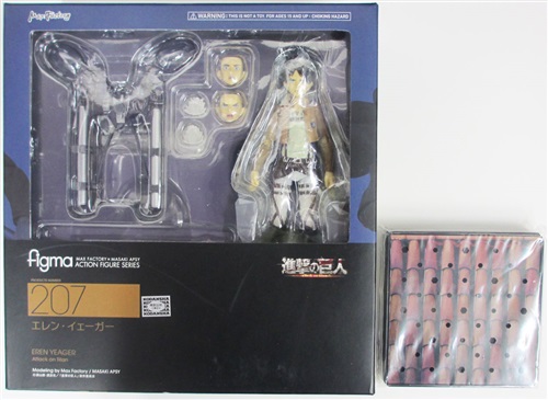 figma 207 進撃の巨人 エレン・イェーガー+GOOD SMILE ONLINESHOP購入特典 di:stage ベースユニット 屋根柄 セット 【GOOD SMILE ONLINESHOP限定】 【フィギュア】[マックスファクトリー] ＜新春セール追加品＞