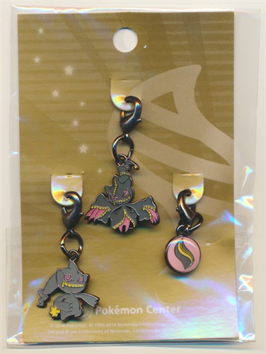 ポケットモンスター メタルチャーム ジュペッタ&メガジュペッタ&メガストーン