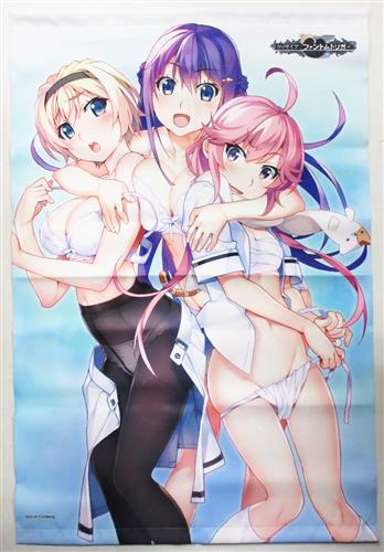グリザイア:ファントムトリガーvol.3 ソフマップ専売タペストリー クリス&レナ&ムラサキ 【ソフマップ限定】