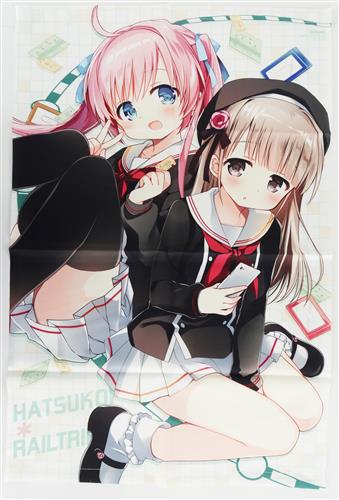 小川琥珀 天満そら B2タペストリー 初恋れ～るとりっぷ 漫画祭り2021 初恋*れ～るとりっぷ B2タペストリー 天満そら&小川琥珀 ﾊﾂｺｲﾚｰﾙ