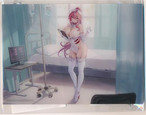 アズールレーン Yostar OFFICIAL SHOP JR秋葉原駅店 看護師のトキメキカルテ アクリルアートパネル フランクリン