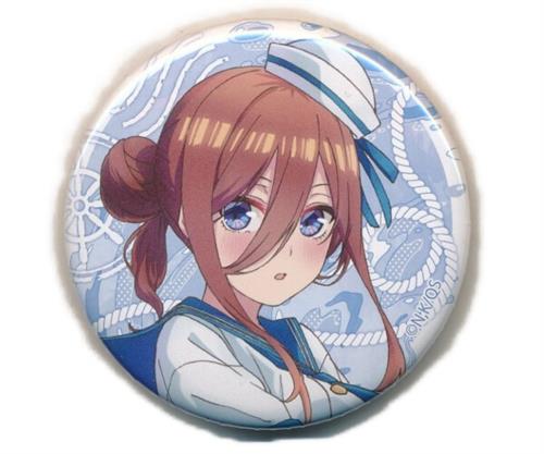 五等分の花嫁∽ ～FIVE Memories～ きゃらっとくじ発売5周年記念 きゃらっとくじmini 缶バッジVer. ブラインド缶バッジ <FIVE Memories> 中野三玖(スプラッシュサマー!)