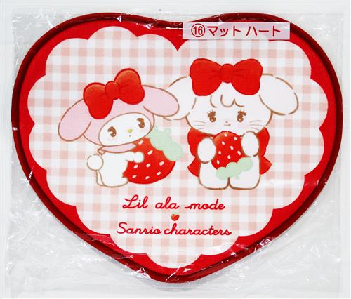 サンリオ当りくじ Lil ala mode×サンリオキャラクターズ 当りくじ マット ハート キャミー&マイメロディ