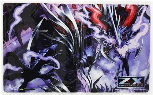 Z/X -Zillions of enemy X- 第5弾 覇王の凱歌 ラバープレイマット 滅獄竜デスティニーベイン