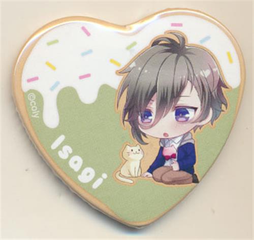 スタンドマイヒーローズ Bitter&Sweet 2018Valentine ハート缶バッジ 