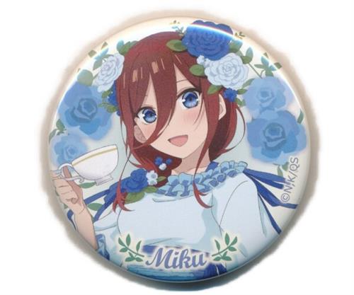 五等分の花嫁∽ ～五つ子のティーパーティー～ in 有楽町マルイ きゃらっとくじmini 缶バッジVer. ブラインド缶バッジ 五つ子のティーパーティー 中野三玖
