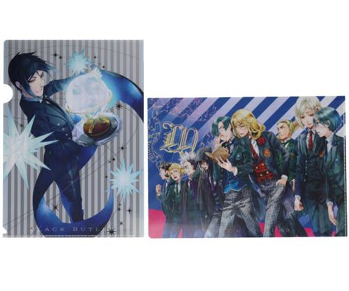 黒執事 Black Label クリアファイル 2枚セット -Rich Black- #2