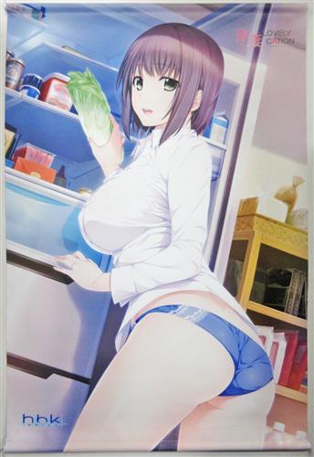 新妻LOVELY×CATION B2タペストリー 栗原愛子 【トレーダー特典】