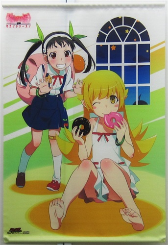 傷物語 描き下ろしB1タペストリー キスショット・アセロラ