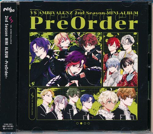 【未開封】VS AMBIVALENZ 2nd Season MINI ALBUM -PreOrder- (通常盤) [土田玲央|河西健吾|小林千晃]