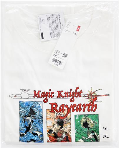 THE WORLD OF CLAMP UT グラフィックTシャツ 魔法騎士レイアース 獅堂光&龍咲海&鳳凰寺風 (3XLサイズ)