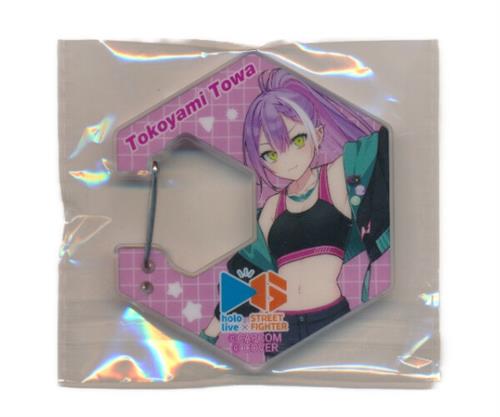 ホロライブ×ストリートファイター 6×CAPCOM CAFE 第1弾 トレーディングアクリルカラビナ 常闇トワ B