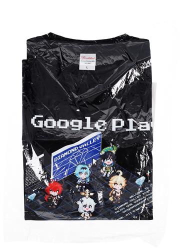 原神 コラボデザインTシャツ 【Google Play 大感謝祭景品】
