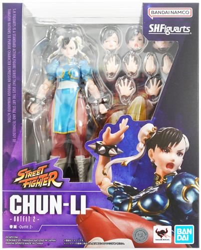 S.H.Figuarts ストリートファイターシリーズ 春麗 -Outfit 2- 【フィギュア】[BANDAI SPIRITS]
