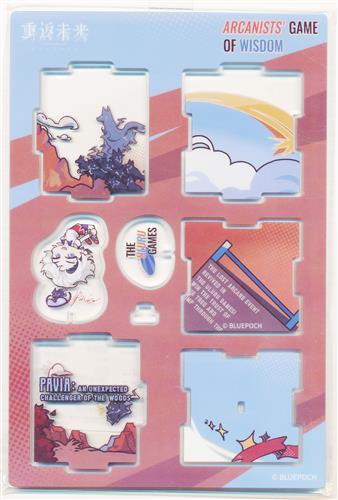 リバース:1999 *赤い土地*シリーズ キャラクターシーン組み合わせアクリル パヴィア 狼の跳躍ver.