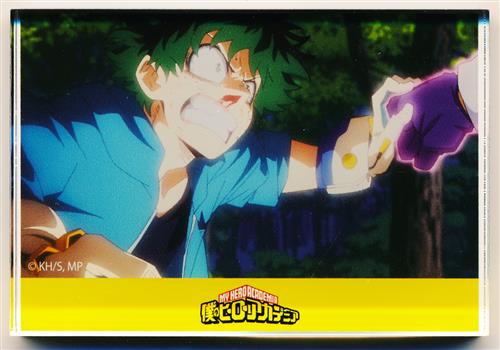 僕のヒーローアカデミア 場面写アクリルブロック 4期 2クール 緑谷出久 B