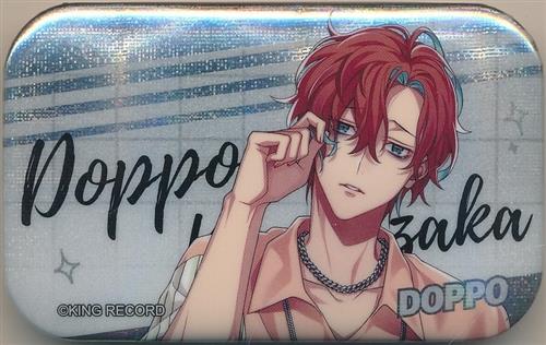 ヒプノシスマイク×AIMON 中国限定 ew03シリーズ ホログラムスクエア缶バッジ 観音坂独歩(DOPPO)