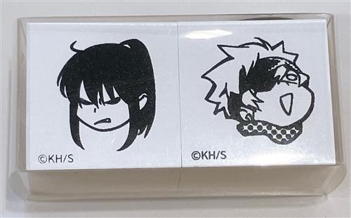 D.Gray-man 原画展 ～星野桂の世界展～ ハンコセット B 神田ユウ&ラビ