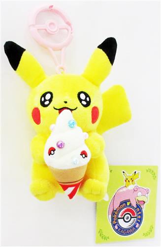 ポケットモンスター カラビナ付きマスコット ポケモンセンターカガワ おいりソフト ピカチュウ