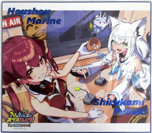 ホロライブ presents Vのすこんなオタ活なんだワ! ～150回記念! 公開録音スペシャル～ 記念色紙 宝鐘マリン&白上フブキ