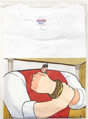 【未開封】カプくじ 逆転裁判×sattou くじ B-2賞 Tシャツ 王泥喜法介