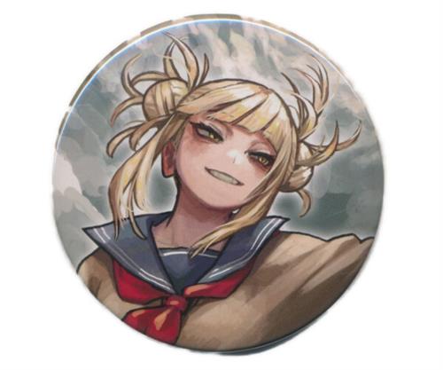 僕のヒーローアカデミア 原画展 コレクション缶バッジ KEY VISUAL HEROES VS VILLAINS EXTREME トガヒミコ