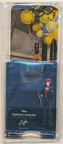 Disney TWISTED-WONDERLAND×OH MY CAFE 大食堂シリーズ モバイルスタンド リドル・ローズハート