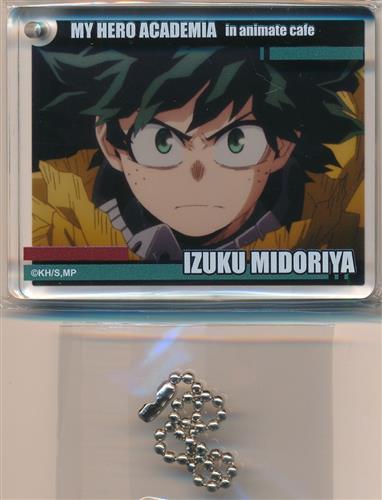僕のヒーローアカデミア×animatecafe CoLotta トレーディングアクリルプレートキーホルダーA vol.3 緑谷出久