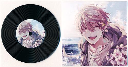 ギヴン レコードコースター 佐藤真冬