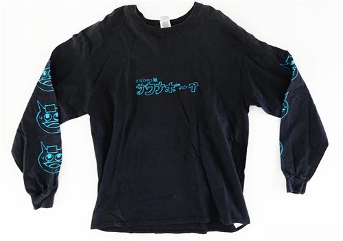 江口拓也×TAKALAKA EGUMI×サウナボーイ ロングスリーブTシャツ ブラック (Lサイズ)