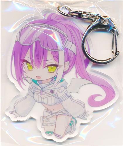 ホロライブ アクリルキーホルダー 常闇トワ (白衣装ver)