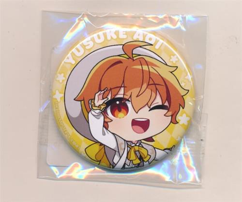 DMMスクラッチ アイドルマスター SideM 第四弾 E-6賞 缶バッジ 蒼井悠介 (ミニキャラ)