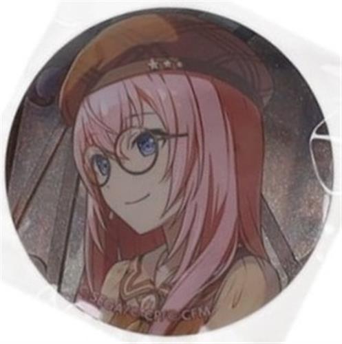 プロジェクトセカイ カラフルステージ! グリッター缶バッジ イベントイラストコレクション vol.48 B 教室のセカイの巡音ルカ(Happy Enjoy Music!)