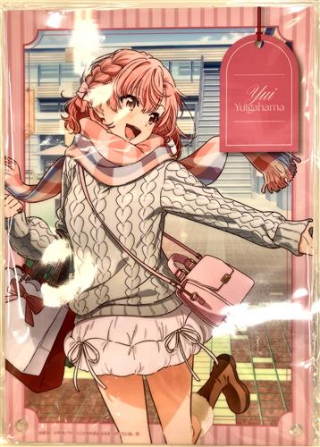 【未開封】きゃらっとくじ web TVアニメ「やはり俺の青春ラブコメはまちがっている。完」 ~Happy Date Mission!~ B-2賞 B-5アクリルプレート 由比ヶ浜結衣