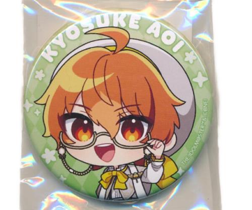 【未開封】DMMスクラッチ アイドルマスター SideM 第四弾 E-7賞 缶バッジ 蒼井享介 (ミニキャラ)