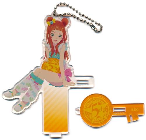 アイカツスターズ! 5周年記念 アクリルスタンドキーホルダー 早乙女あこ