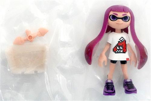 スプラトゥーン 2 きせかえギアコレクション 復刻版 2. ガール(ネオンパープル) セット 【フィギュア】[バンダイ]