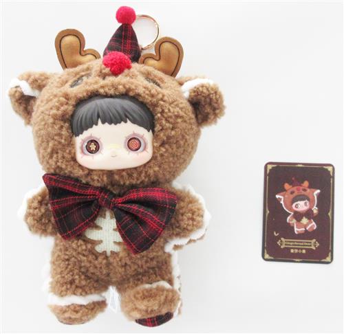 TOPTOY MayMei Winter Weirdnessシリーズ キーホルダー ぬいぐるみ ブラインドボックス Gingerbread Deer
