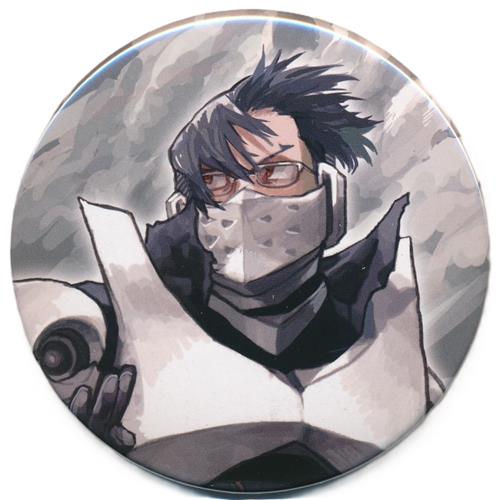 僕のヒーローアカデミア 原画展 コレクション缶バッジ KEY VISUAL HEROES VS VILLAINS SUPREME 飯田天哉