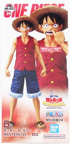 一番くじ ONE PIECE MONKEY.D.LUFFY -冒険の記憶と未来への航路- B賞 モンキー・D・ルフィ MASTERLISE 鼻ほじver.