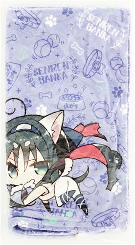 【未開封】千恋*万花 ふわふわクッションカバー ぷちきゃらいぬみみねこみみ 常陸茉子