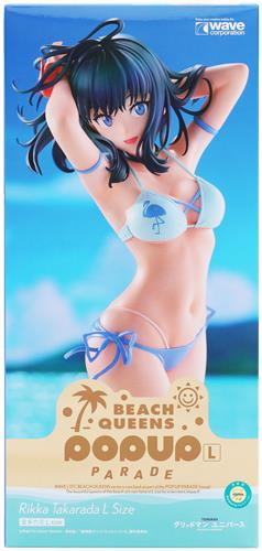 【未開封】POP UP PARADE BEACH QUEENS 劇場版 グリッドマン ユニバース 宝多六花 L size 【フィギュア】[WAVE]