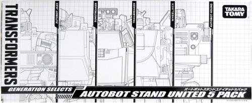 トランスフォーマー GENERATION SELECTS オートボットスタンドユナイテッド5パック 【タカラトミーモール限定】 【フィギュア】[タカラトミー]