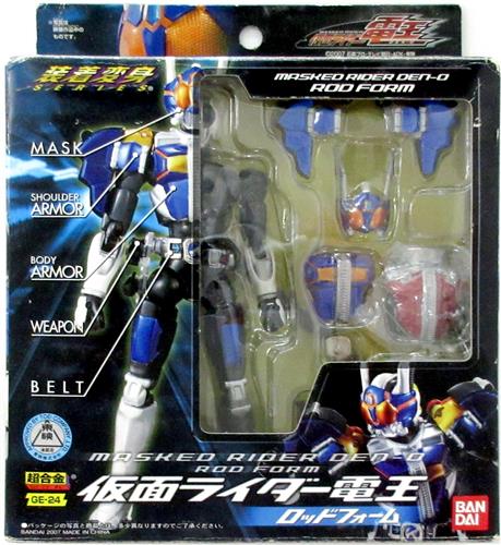 超合金 GE-24 装着変身シリーズ 仮面ライダー電王 仮面ライダー電王 ロッドフォーム 【フィギュア】[バンダイ]