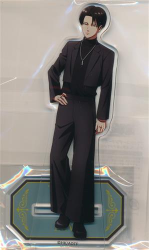 進撃の巨人 POP UP SHOP ブラックコーデシリーズ アクリルスタンド リヴァイ