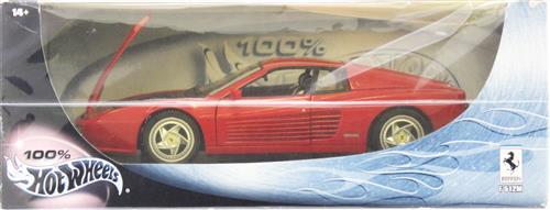 Hot Wheels 1/18 Ferrari 512M (赤) 【フィギュア】[マテル]