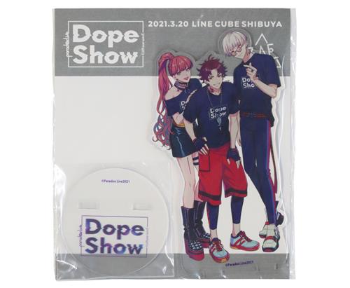 Paradox Live Dope Show アクリルスタンド BAE 朱雀野アレン(SUZAKU)&燕夏準(48)&アン・フォークナー(anZ)
